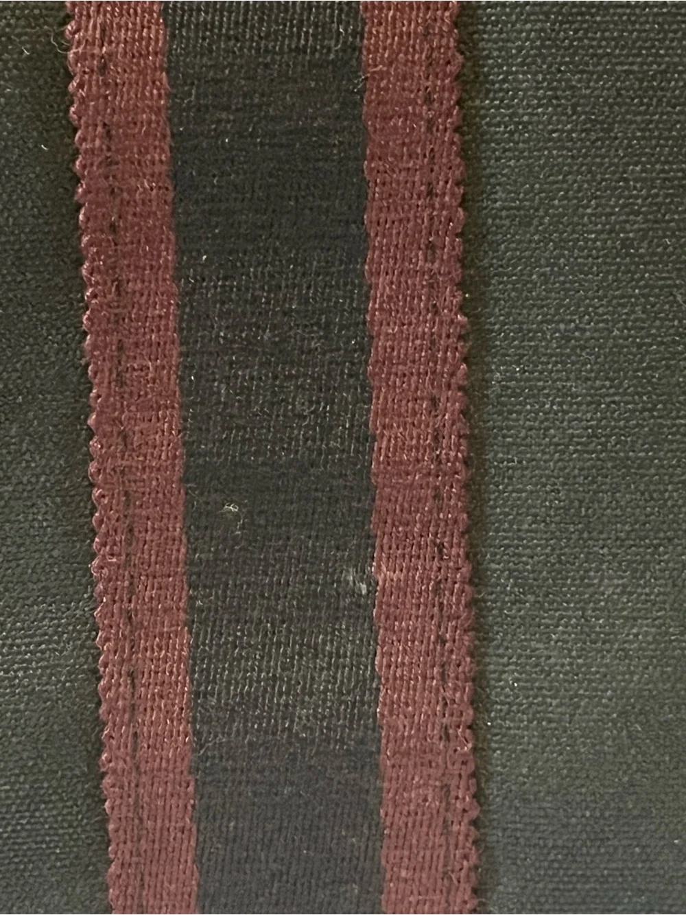 Hermès Fourre Tout MM Tote | Rare Burgundy + Black Canvas | Auth | Made in 🇫🇷